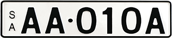 Premium Slim - Black on White example